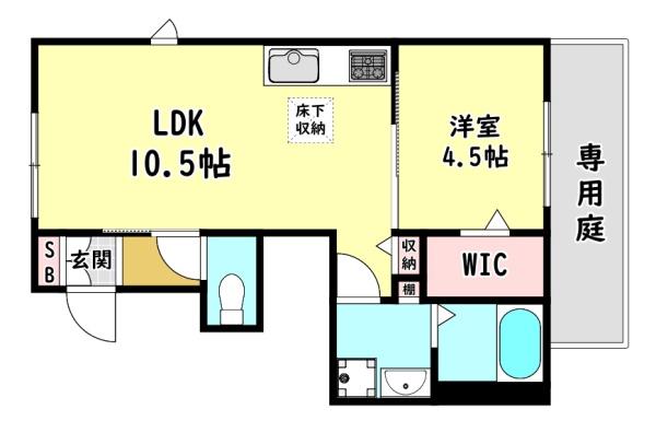 門真市上島町のアパート
