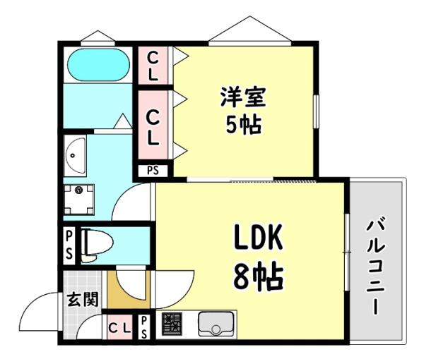 寝屋川市池田１丁目のアパート