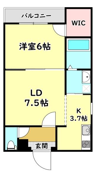 寝屋川市萱島本町のハイツ