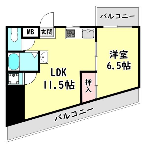白樺ハイツ長栄寺