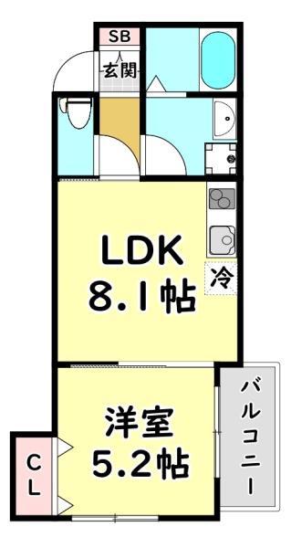 門真市野里町のアパート