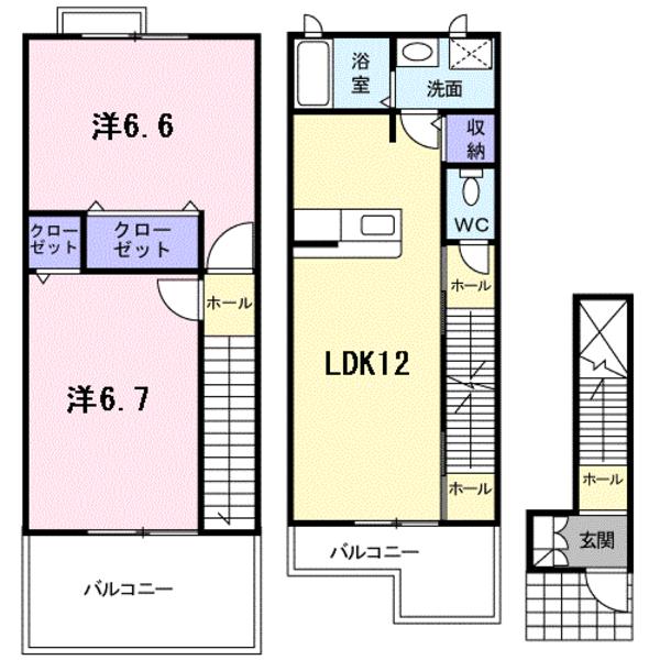 寝屋川市池田中町のアパート