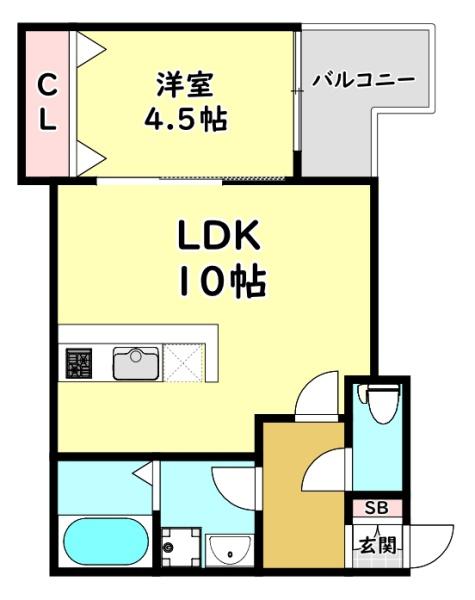 寝屋川市高柳４丁目のアパート