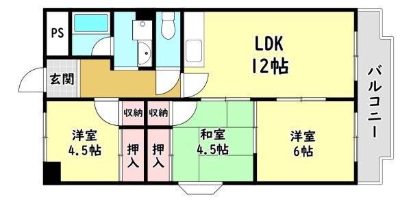 寝屋川市点野２丁目のマンション