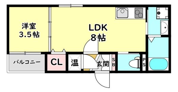 門真市小路町のアパート