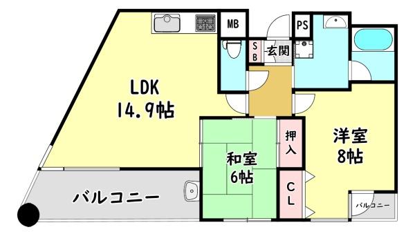 守口市藤田町２丁目のマンション
