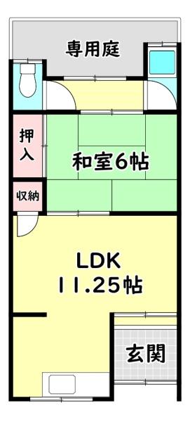 寝屋川市萱島東２丁目の貸家