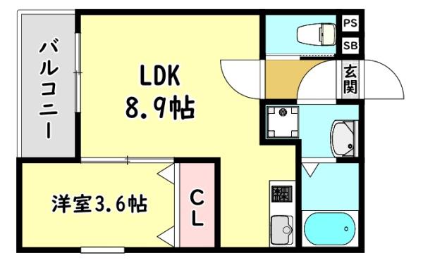 寝屋川市錦町のアパート