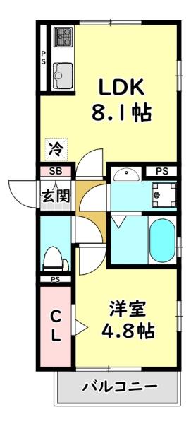 寝屋川市北大利町のアパート
