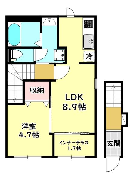 寝屋川市仁和寺本町２丁目のアパート