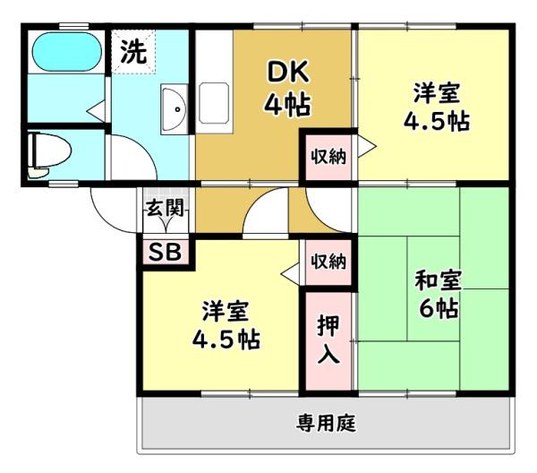 門真市上島町のアパート