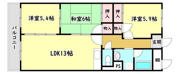 寝屋川市日之出町のマンション
