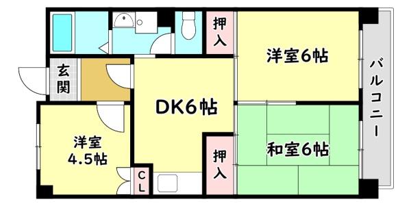 守口市藤田町３丁目のアパート