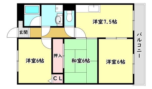 門真市北岸和田１丁目のマンション