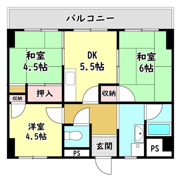 門真市舟田町のマンション