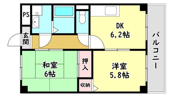 寝屋川市楠根北町のマンション