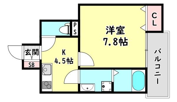 寝屋川市香里北之町のアパート