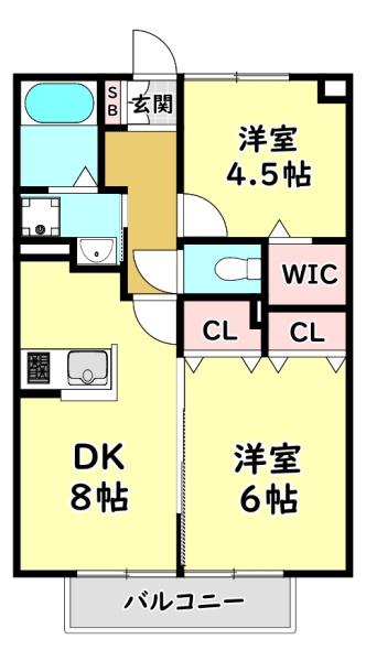 門真市一番町のアパート