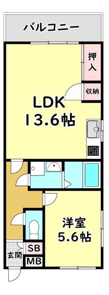 守口市橋波西之町２丁目のマンション