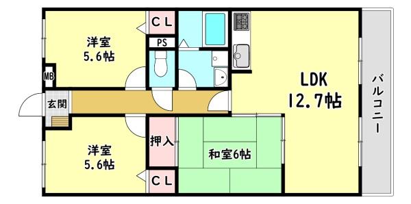 寝屋川市秦町のマンション