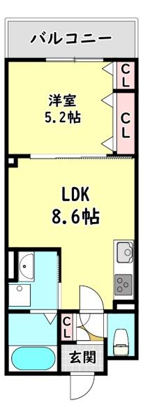 寝屋川市下神田町のアパート