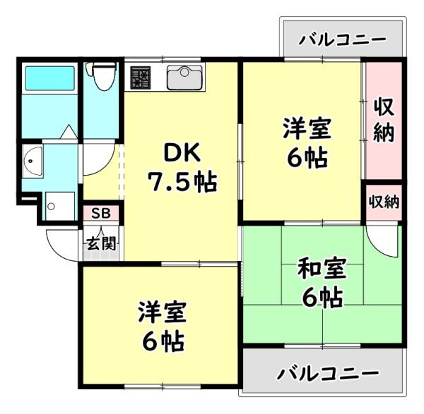 寝屋川市上神田１丁目のマンション