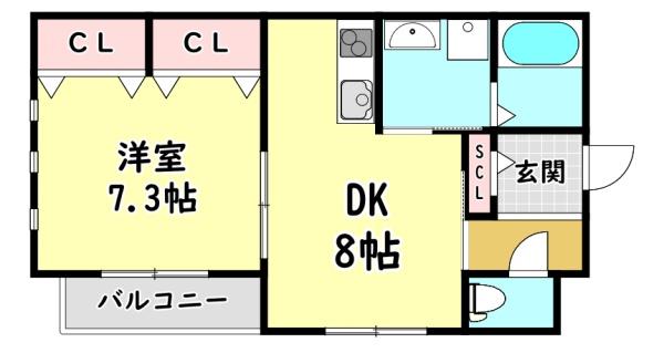 寝屋川市平池町のアパート