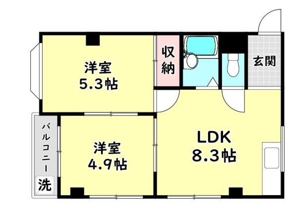 寝屋川市高柳５丁目のマンション