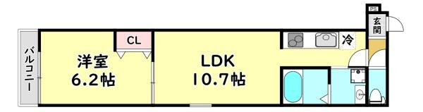 寝屋川市萱島信和町のハイツ