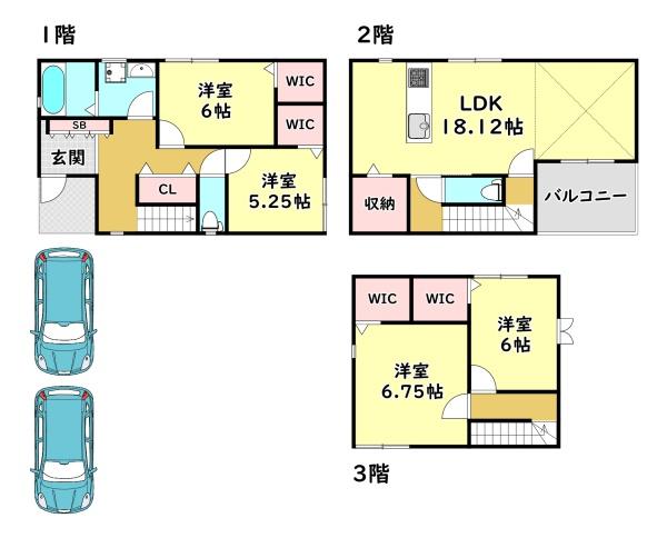 寝屋川市豊野町の貸家
