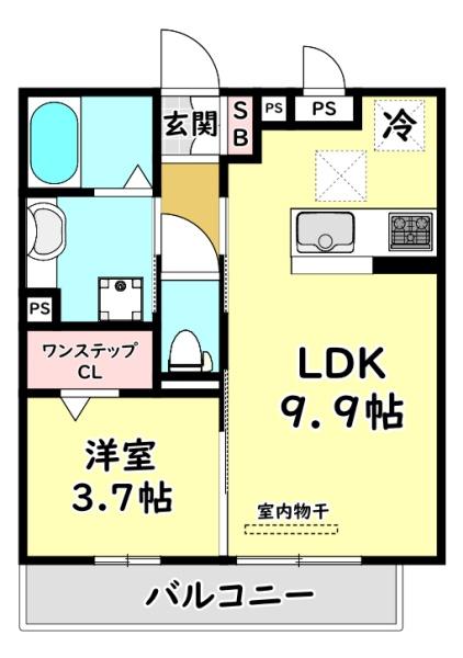 寝屋川市香里北之町のアパート