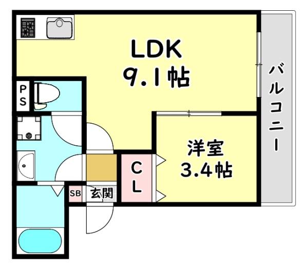 ジーメゾン池田旭町
