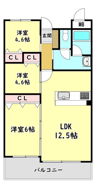 寝屋川市萱島東１丁目のマンション