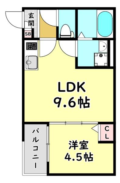 門真市小路町のアパート