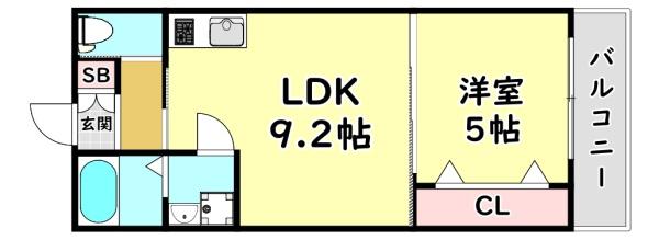 寝屋川市下木田町のアパート
