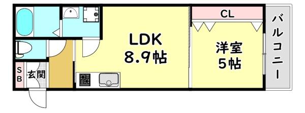 セレニティ下木田B棟