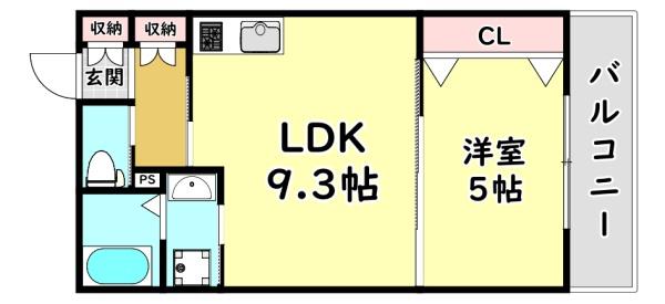 セレニティ下木田B棟