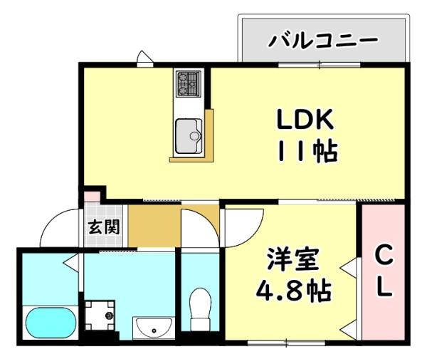寝屋川市打上新町のアパート