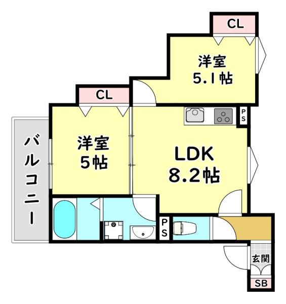 クリエオーレ大池町Ⅱ