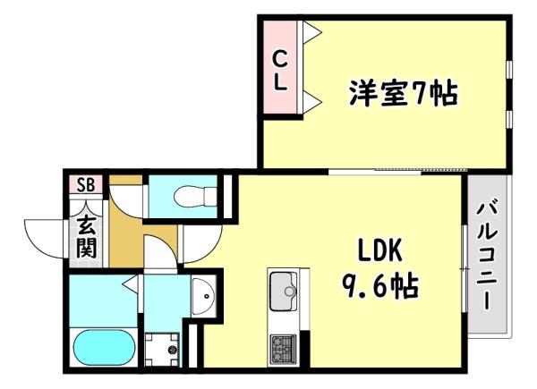 門真市大橋町のアパート