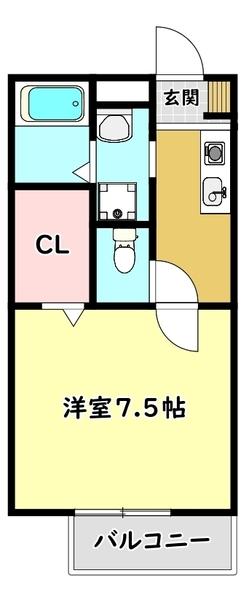 寝屋川市香里北之町のアパート
