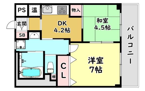 守口市橋波東之町３丁目のマンション