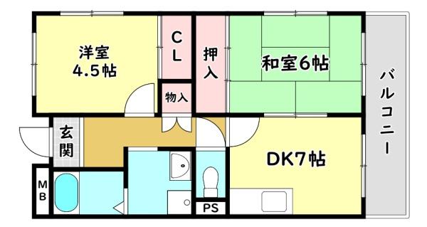 門真市速見町のマンション