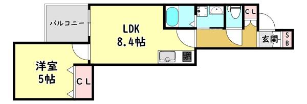 寝屋川市池田１丁目のアパート