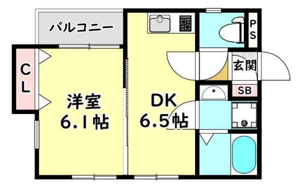 門真市元町のアパート