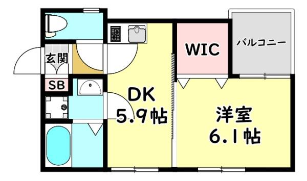 門真市元町のアパート