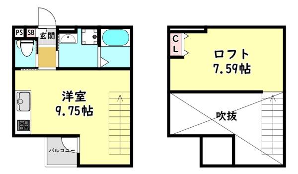 寝屋川市石津元町のアパート