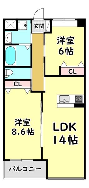 守口市大久保町５丁目のアパート
