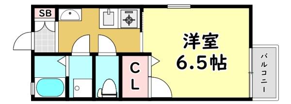 寝屋川市郡元町のアパート