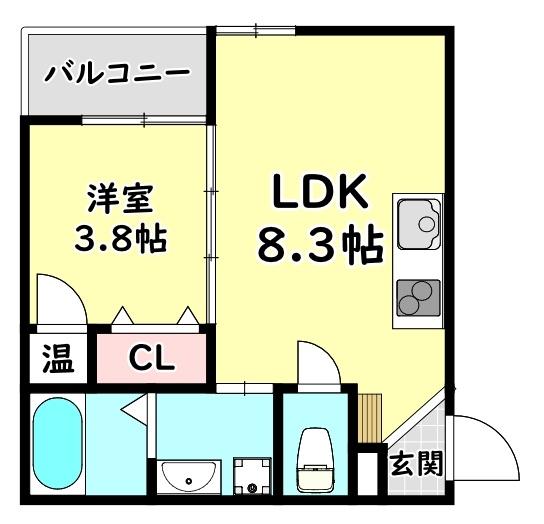 寝屋川市萱島桜園町のアパート